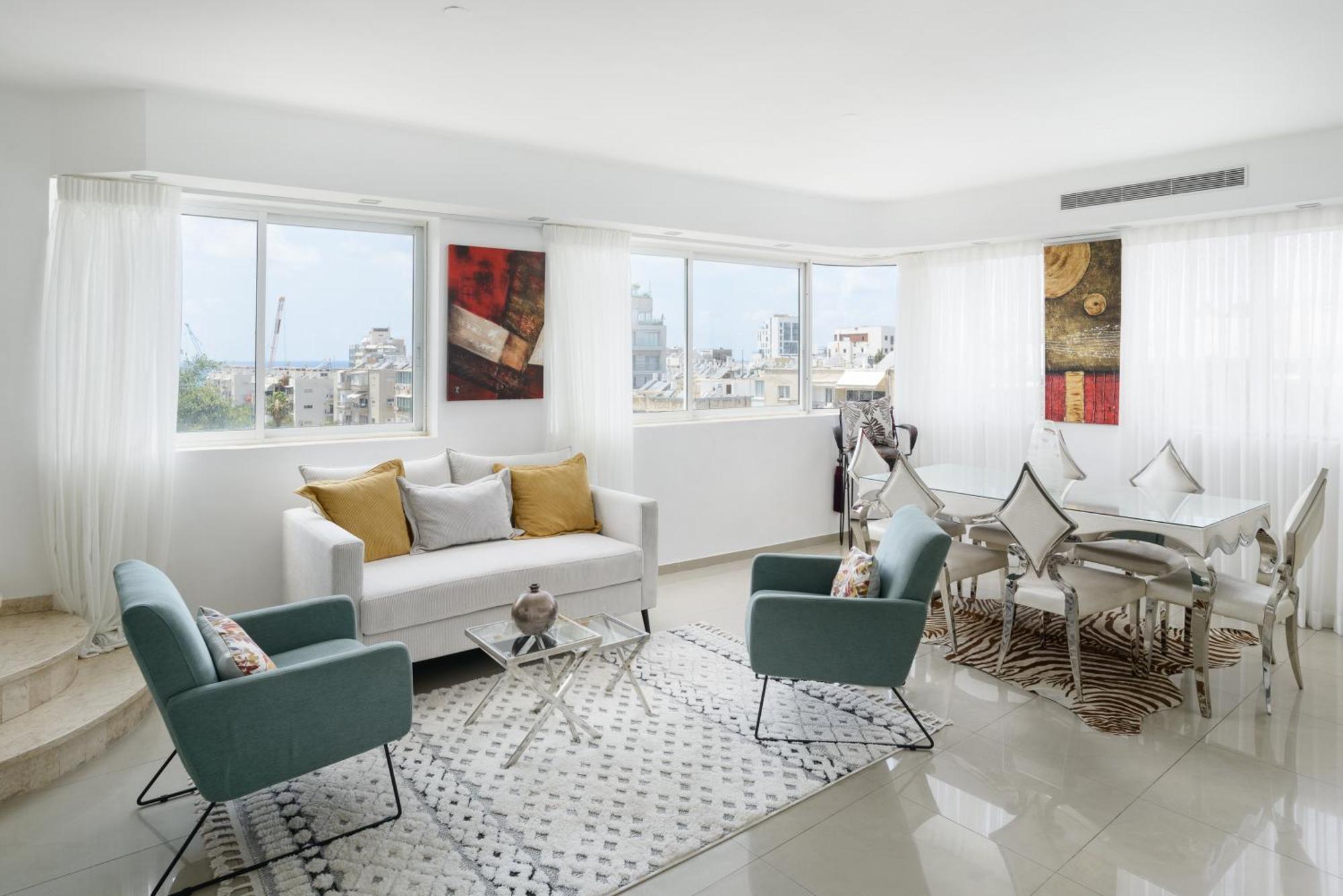 Penthouse With Panoramic View By Feelhome Tel Aviv Ngoại thất bức ảnh