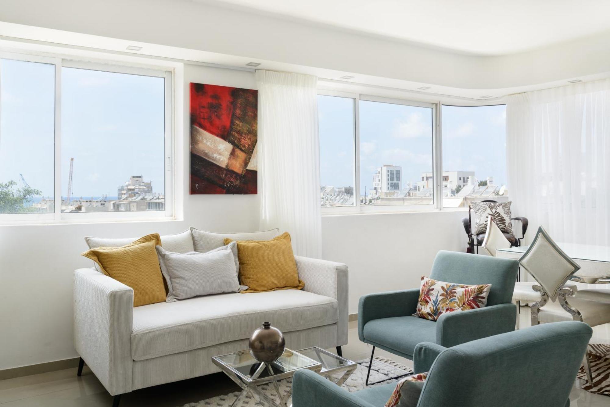 Penthouse With Panoramic View By Feelhome Tel Aviv Ngoại thất bức ảnh